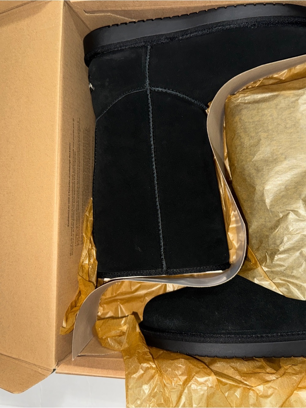 Koolaburra Black Suede k Victoria Tall Boots